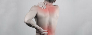 Back pain red areas